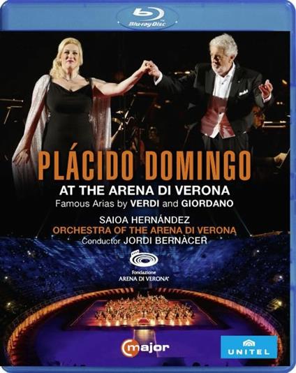 Placido Domingo at the Arena di Verona (Blu-ray) - Blu-ray di Placido Domingo,Giuseppe Verdi