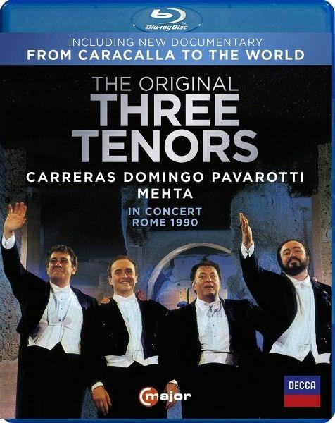 The Original Three Tenors. In Concert Rome 1990 (Blu-ray) - Blu-ray di Placido Domingo,Luciano Pavarotti,José Carreras,Zubin Mehta