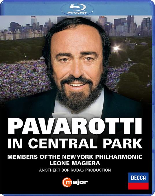 Pavarotti In Central Park - Blu-ray di Luciano Pavarotti