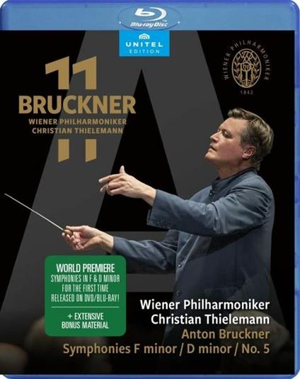 Symphonies F Minor, D Minor, No.5 (Blu-ray) - Blu-ray di Bruckner Orchester Linz
