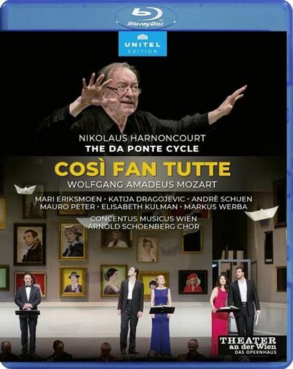 Così fan tutte (Blu-ray) - Blu-ray di Wolfgang Amadeus Mozart,Thomas Hengelbrock,Covent Garden Orchestra,Pavol Breslik,Maria Bengtsson