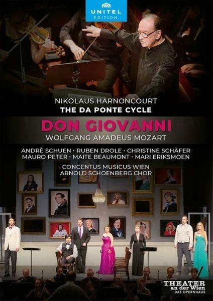 Don Giovanni (2 DVD) - DVD di Wolfgang Amadeus Mozart,Nikolaus Harnoncourt,Andrè Schuen