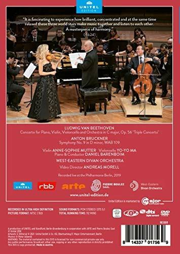 Concerto triplo / Sinfonia n.9 (DVD) - DVD di Ludwig van Beethoven,Anton Bruckner,Daniel Barenboim - 2