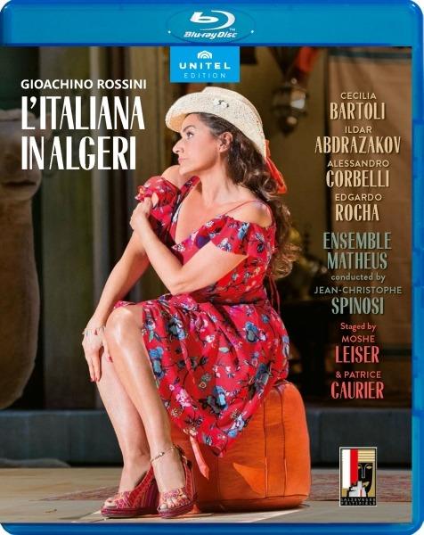 L' Italiana in Algeri (Blu-ray) - Blu-ray di Cecilia Bartoli,Ildar Abdrazakov,Gioachino Rossini,Jean-Christophe Spinosi