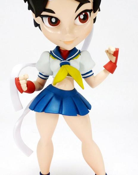 Action Figure Street Fighter Knockouts Vinyl Serie 1 Sakura 18 cm Cryptozoic Mini Cryptozoic Entertainment - 5