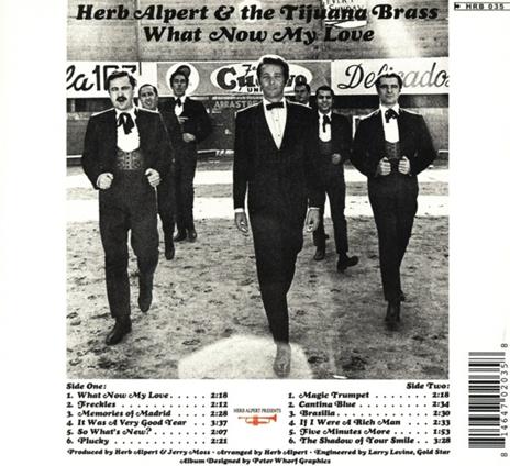 What Now My Love - CD Audio di Herb Alpert,Tijuana Brass - 2