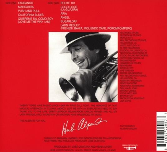 Fandango - CD Audio di Herb Alpert - 2