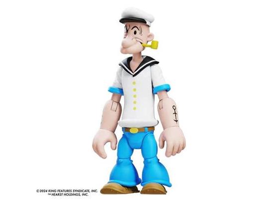 Popeye Wave 3 - 1st App White Shirt Af Action Figura Boss Fight Studio