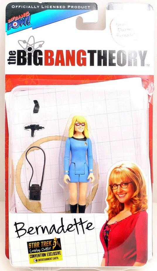 Bif Bang Pow! The Big Bang Theory Mini Figure With Diorama Set Star Trek Bernadette New - 3