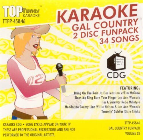 Karaoke. Gal Country Funpack - CD Audio