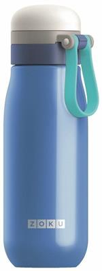 Bottiglia Kids Koh-I-Noor in acciaio Inox Blu - 500 ml
