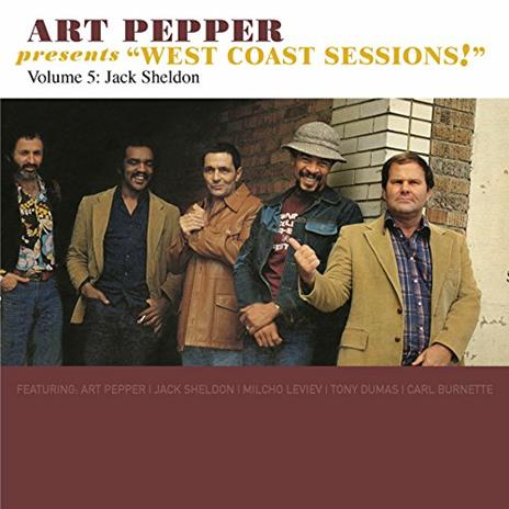 West Coast Session vol.5 - CD Audio di Art Pepper