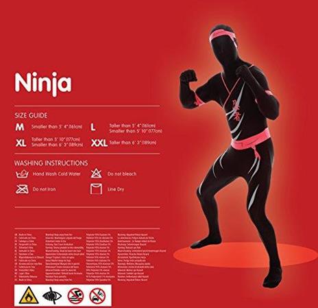 Costume Morphsuits. Ninja Xl - 4