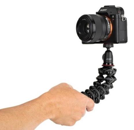Joby GorillaPod 1K Kit treppiede Fotocamere digitali/film 3 gamba/gambe Nero, Antracite - 6