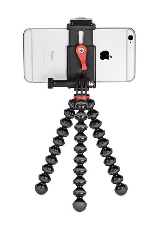 Joby GripTight Action Kit treppiede Action camera 3 gamba/gambe Nero, Rosso - 2