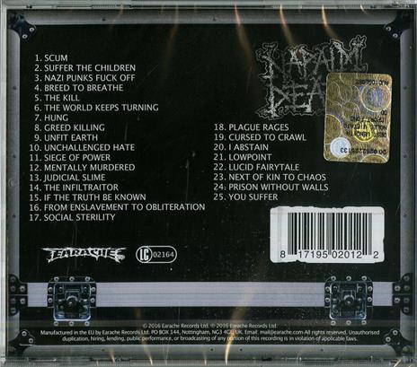 The Best of - CD Audio di Napalm Death - 2