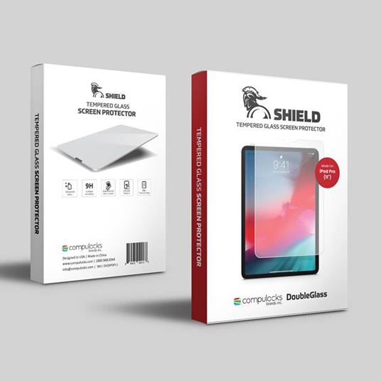 Compulocks DoubleGlass Screen Shield Pellicola proteggischermo trasparente Tablet Apple 1 pezzo(i) - 2