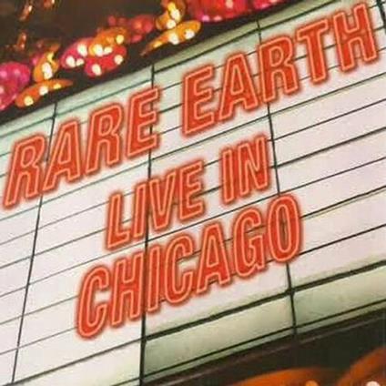 Live In Chicago (Ltd. Ruby Red Clear Vinyl) - Vinile LP di Rare Earth