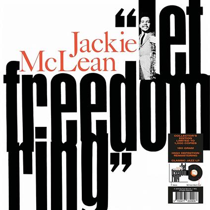 Let Freedom Ring - CD Audio di Jackie McLean