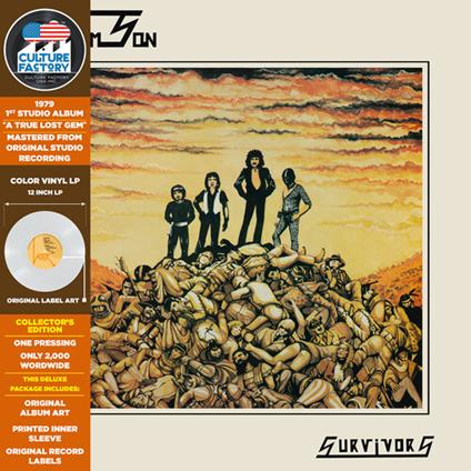 Survivors (Ltd. Milky Transparent Vinyl) - Vinile LP di Samson