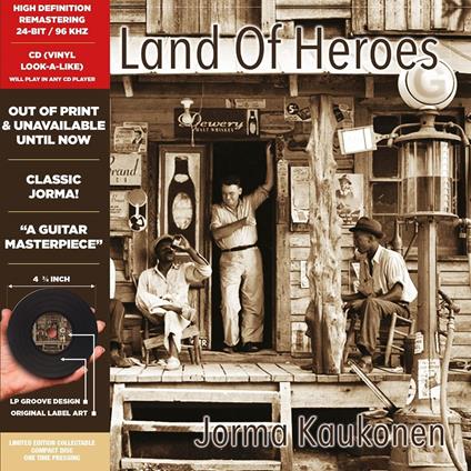The Land Of Heroes - Vinile LP di Jorma Kaukonen