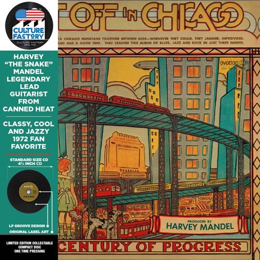 Get off in Chicago (Limited Black Poly.) - CD Audio di Harvey Mandel