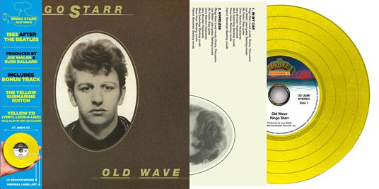 Old Wave (Limited Liquid-Filled Yellow Vinyl) - Vinile LP di Ringo Starr