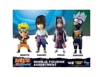 Naruto Shippuden Mininja Assortiti Pack 12 Figures 5cm Toynami