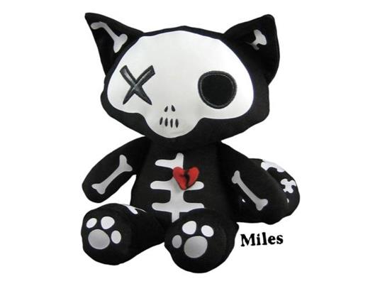Emily The Strange Peluche Figura Miles 20 Cm Toynami