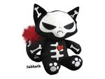 Emily The Strange Peluche Figura Sabbath 20 Cm Toynami