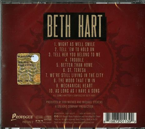 Better Than Home - CD Audio di Beth Hart - 2