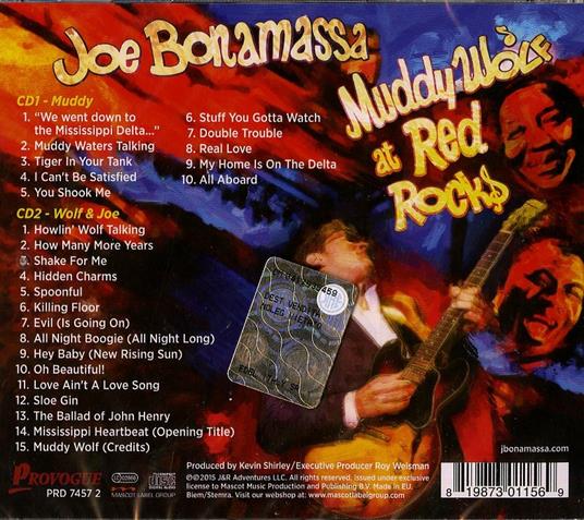 Muddy Wolf at Red Rocks - CD Audio di Joe Bonamassa - 2