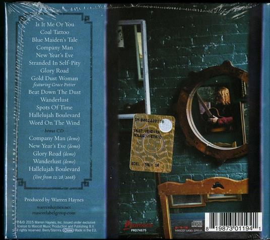 Ashes & Dust (Deluxe Edition) - CD Audio di Warren Haynes - 2