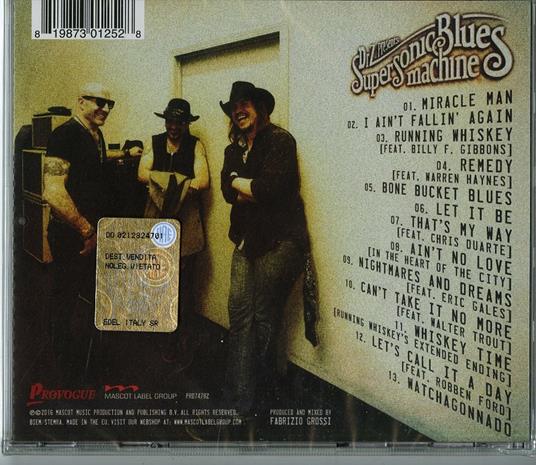 West of Flushing, South of Frisco - CD Audio di Supersonic Blues Machine - 2