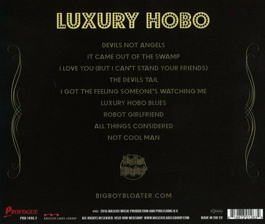 Luxury Hobo (+ mp3) - Vinile LP di Big Boy Bloater and the Limits - 2