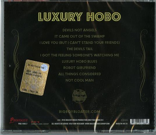 Luxury Hobo - CD Audio di Big Boy Bloater and the Limits - 2