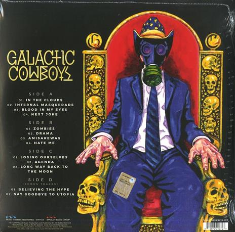 Long Way Back to the Moon ( + MP3 Download) - Vinile LP di Galactic Cowboys - 2