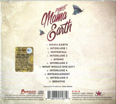 Mama Earth - CD Audio di Project Mama Earth - 2