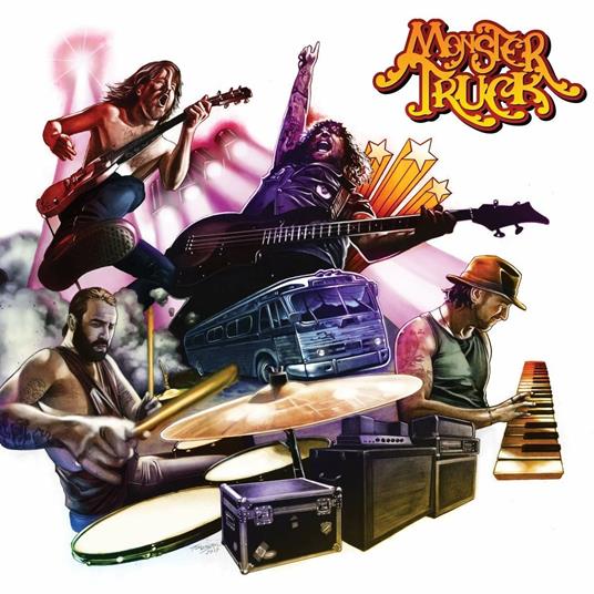 True Rockers (Gold Vinyl - Limited Edition) - Vinile LP di Monster Truck
