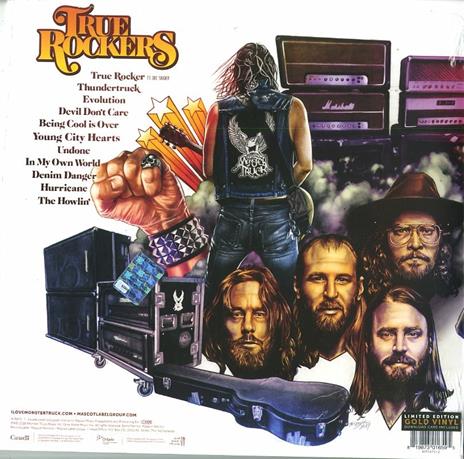 True Rockers (Gold Vinyl - Limited Edition) - Vinile LP di Monster Truck - 2