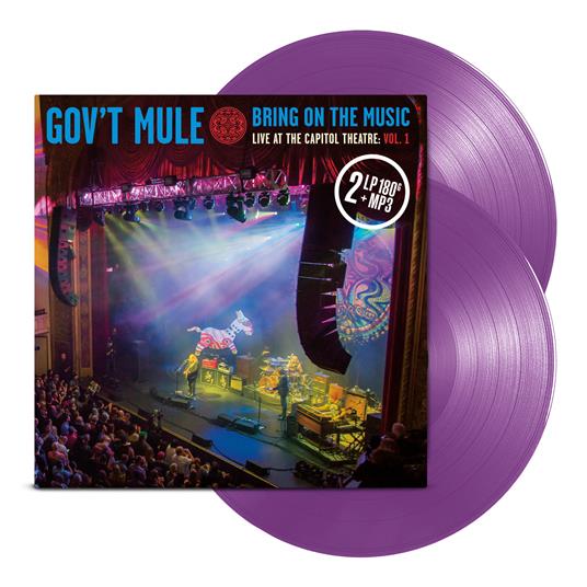 Bring on the Music. Live at the Capitol (180 gr. Purple Coloured Vinyl) - Vinile LP di Gov't Mule