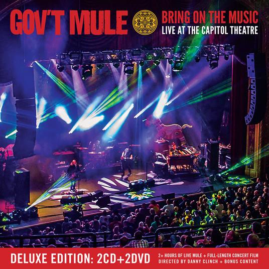 Bring on the Music. Live at the Capitol (Deluxe Edition) - CD Audio + DVD di Gov't Mule
