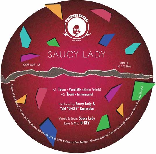 Town-Honey B - Vinile LP di Saucy Lady