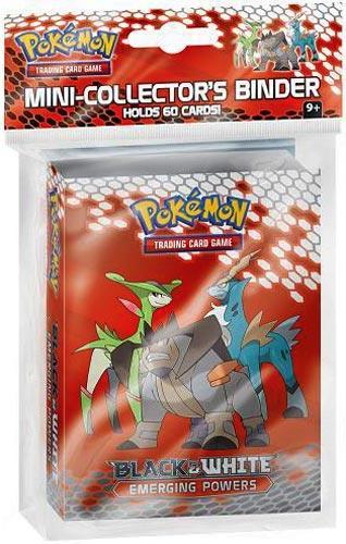 Pokemon Mini Album 30 Pagine A 1 Tasca Black & White Emerging Powers (En)