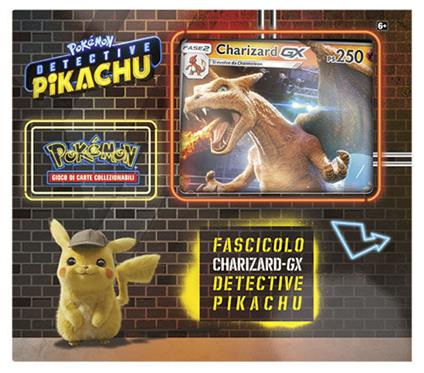 Pokemon. Detective Pikachu Fascicolo Charizard-Gx