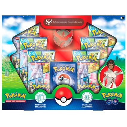 Set Collezione Speciale Squadra Coraggio Pokemon Go  Pk60248 (Ita)