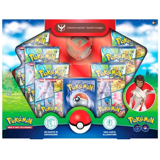 Set Collezione Speciale Squadra Coraggio Pokemon Go  Pk60248 (Ita)