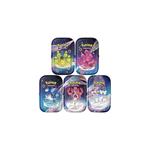 Pokemon Destino di Paldea 4.5 Mini Tin w/Stickers Ass.to - Prodotto assortito