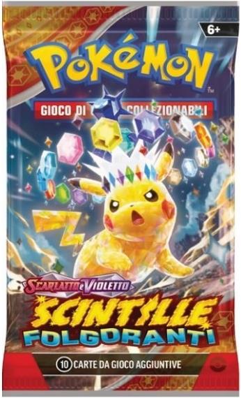 Pokemon - Bustina Singola in Esp. 36 "SV08 - Scintille Folgoranti"