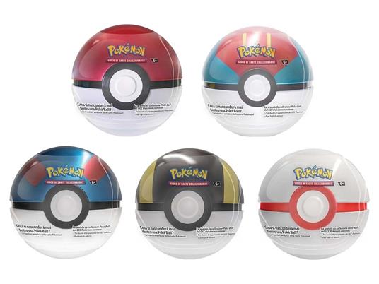 Pokemon Poke Ball Tin the Best of 2021 Assortimento